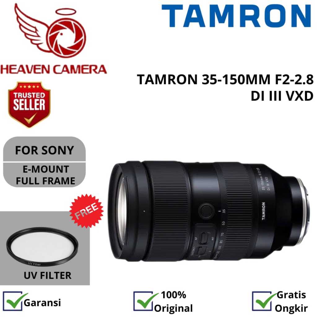 Tamron 35-150mm F/2-2.8 Di III VXD For Sony E Mount