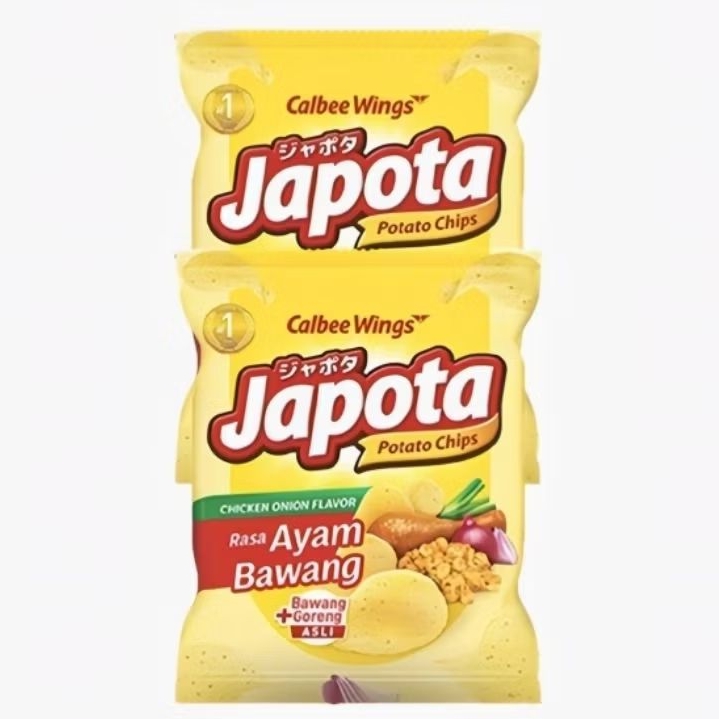 

Japota Potato Chips Rasa Ayam Bawang 140 gr ( 10 Pcs x 14 gr ) Per Renceng