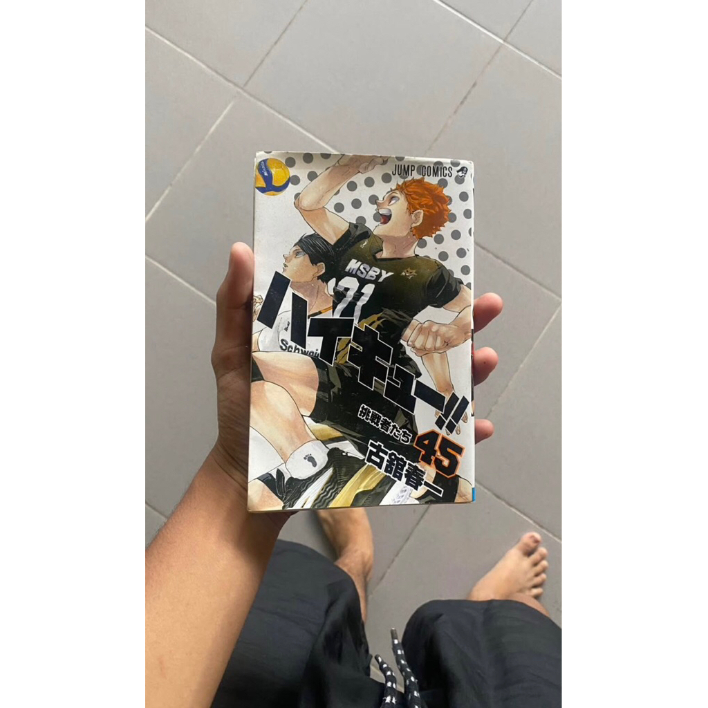 komik haikyuu jepang vol terakhir