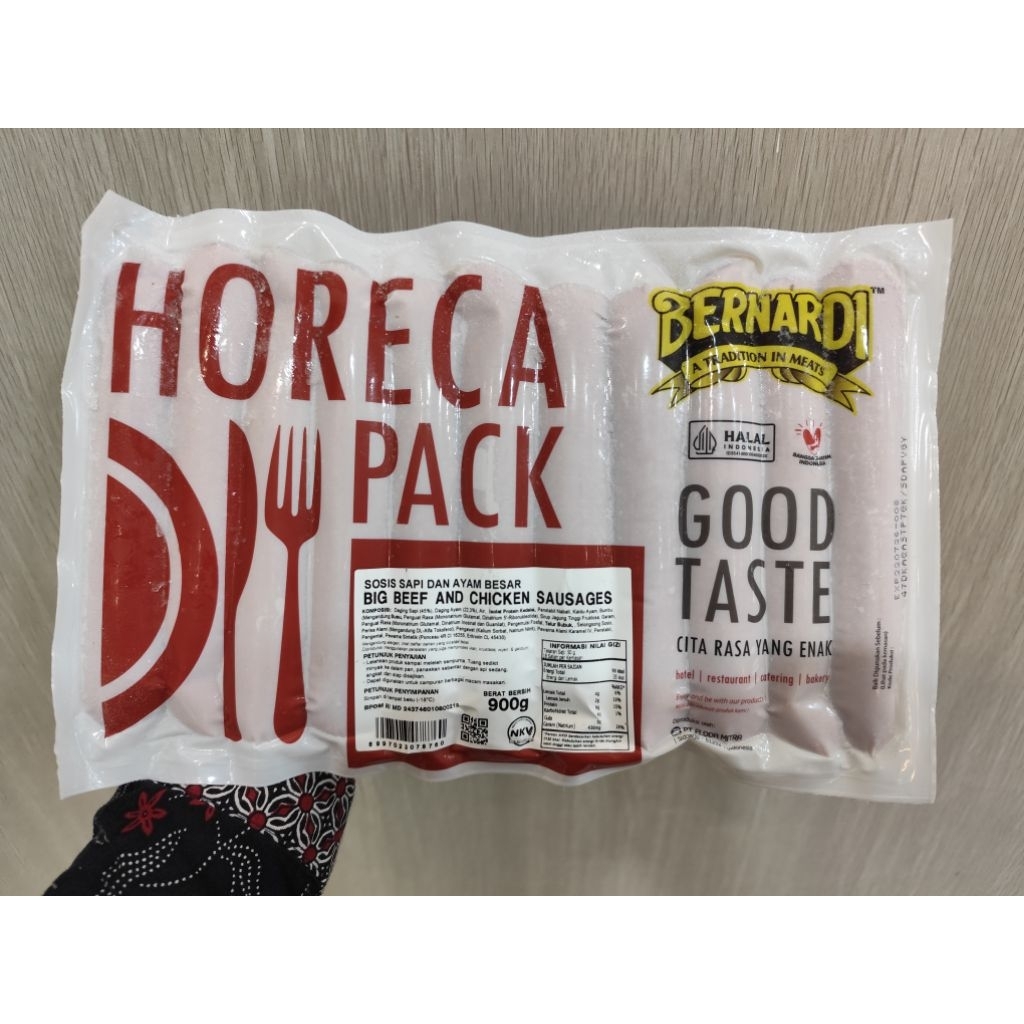 

BHP BIG BEEF AND CHICKEN SAUSAGE 900G (9912900102)