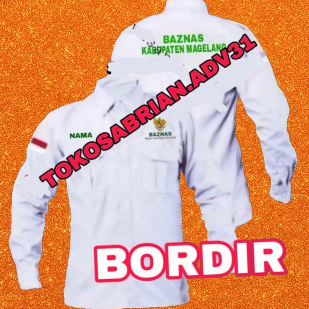 KEMEJA BAZNAS SERAGAM BAZNAS BAJU BAZNAS PDH BAZNAS