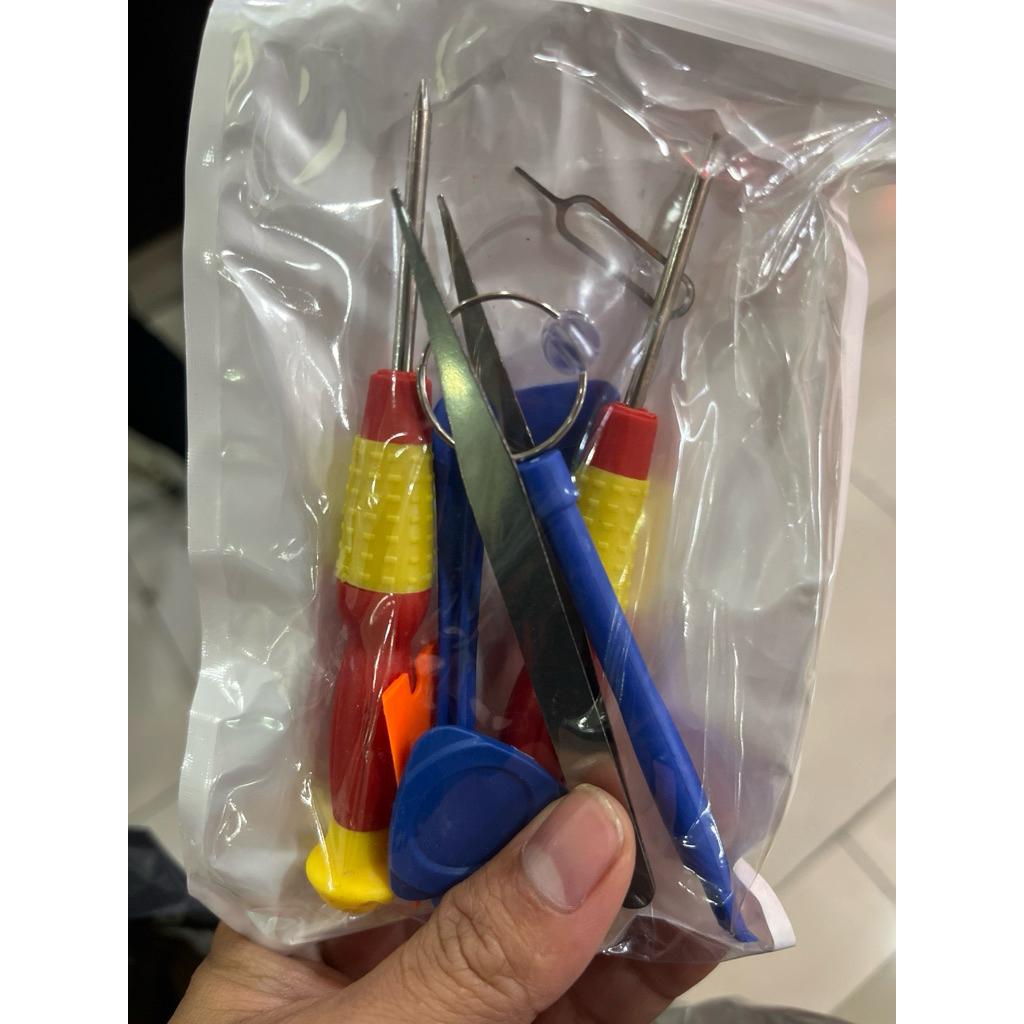 OBENG SET - TOOL SET 10 IN 1 OBENG HP OBENG LCD OBENG BUKA HP LENGKAP