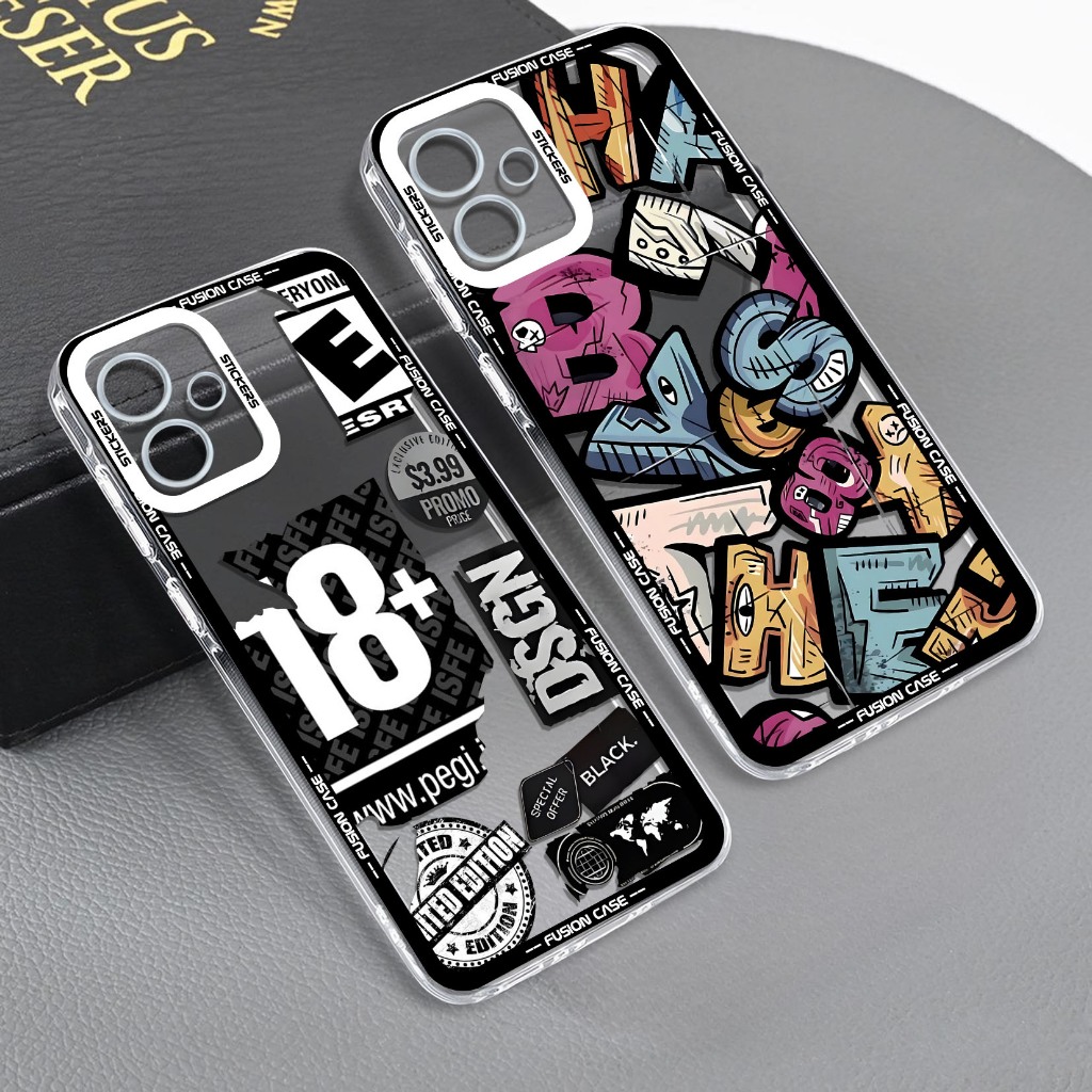 Clear Case Untuk Samsung  A07 A17 A06 A05 05S A04E A04 A05 A05s A14 A55 A54 A25 A55 A36 A35 A56 A53 