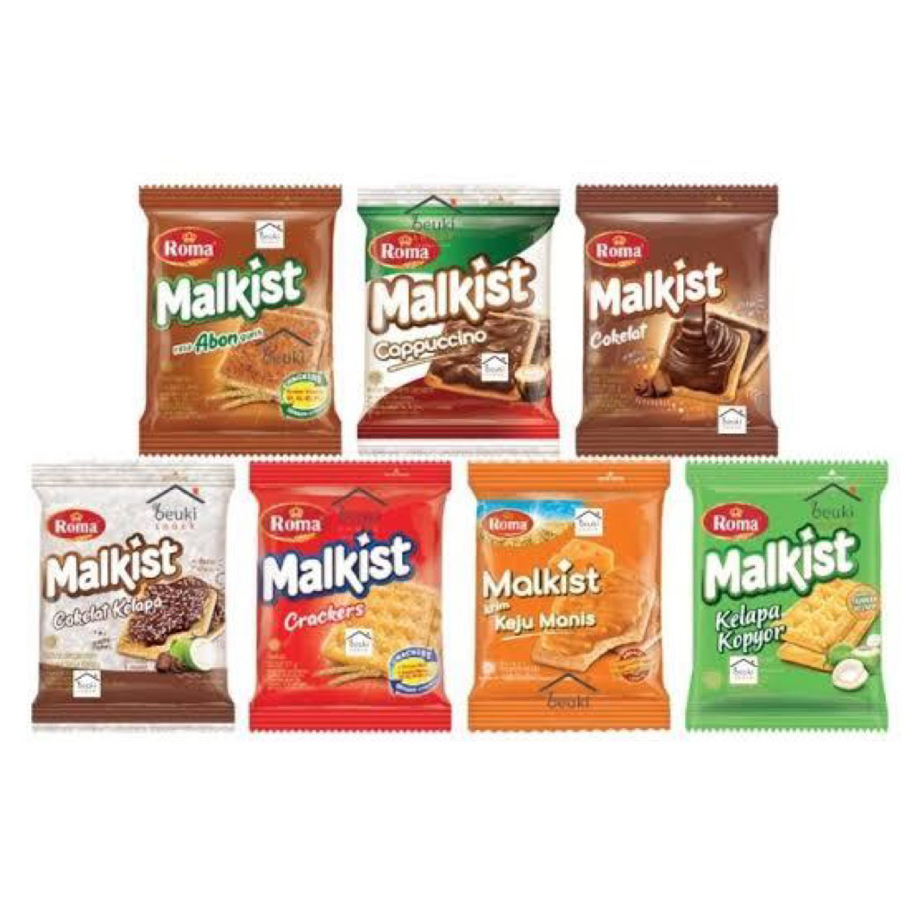 

Roma Malkist Biskuit Sachet 1pack 10pcs