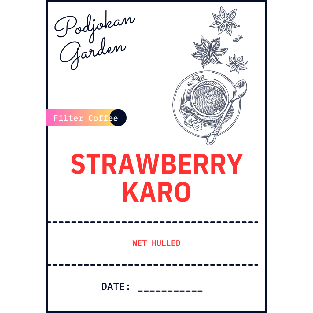 

Strawberry Karo (wet-hulled)