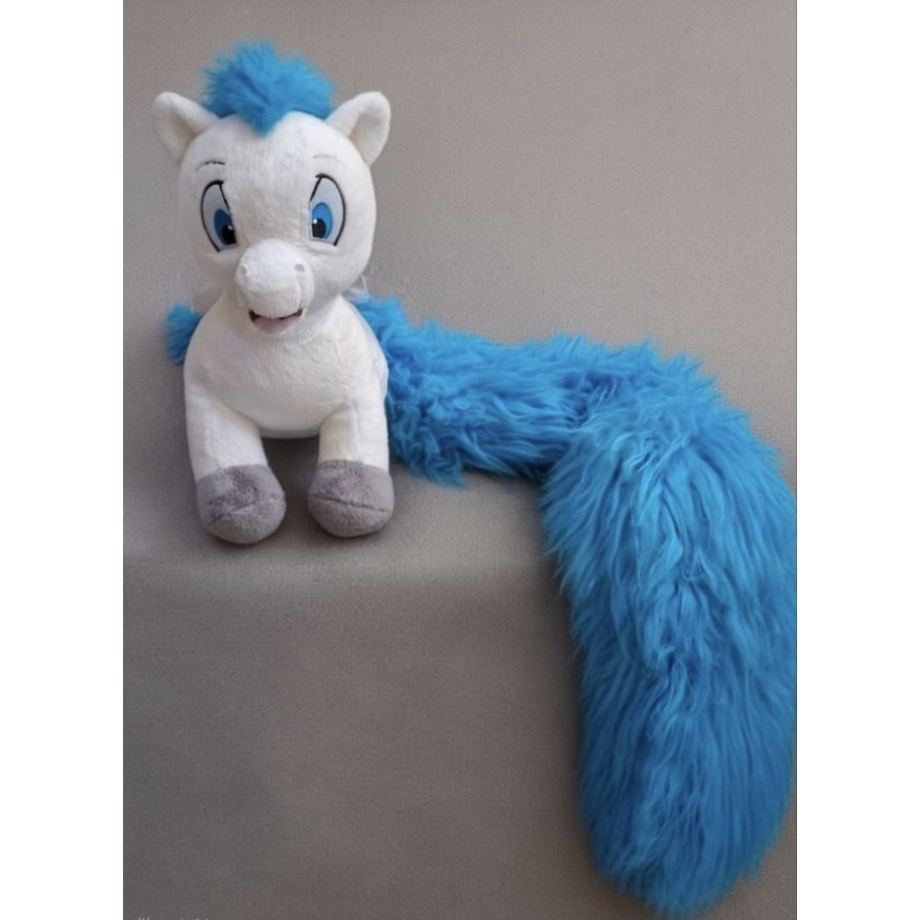 Boneka Pegasus kuda herkules ekor panjang 1.5 m disney made in France