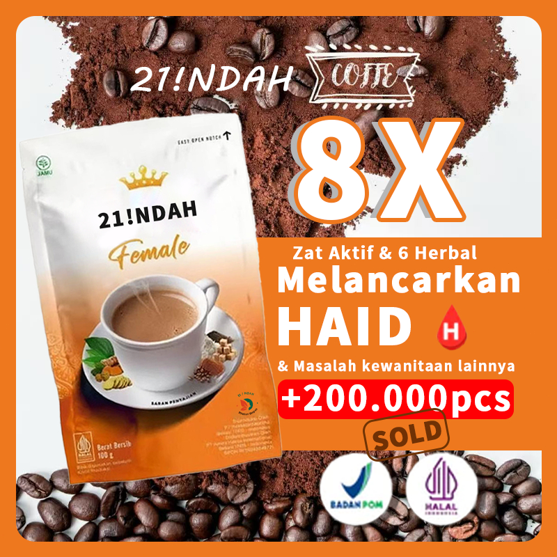 

【21!NDAH Coffee】Teman Sehat di Hari-Hari Spesialmu Kopi Perlindungan: Agar Haidmu Lancar dan Nyaman Dukung Kesehatan Menstruasimu