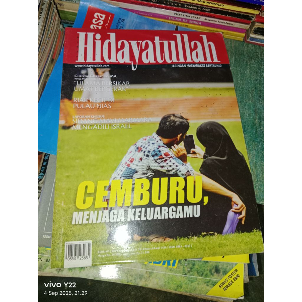 Majalah Bekas Hidayatullah CEMBURU