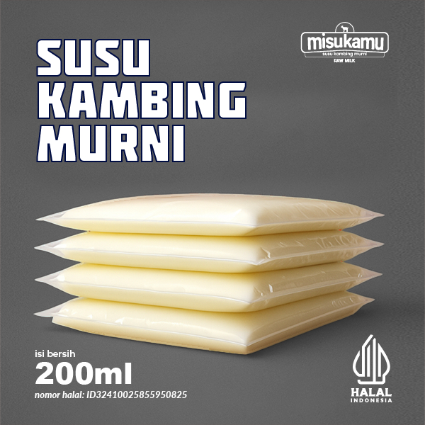 

Susu Kambing Murni Kemasan 200ml | Sameday