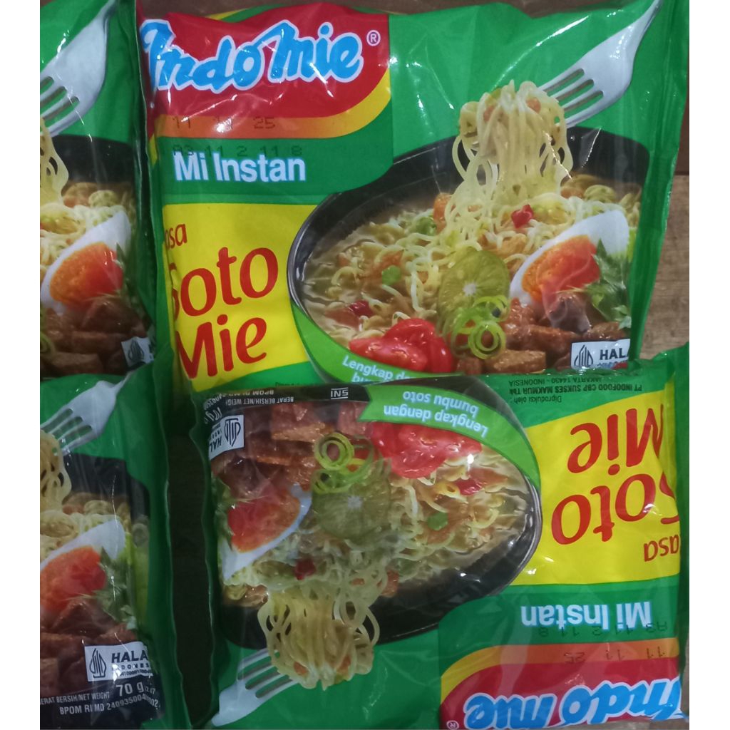 

10 pcs indomie kuah rasa soto