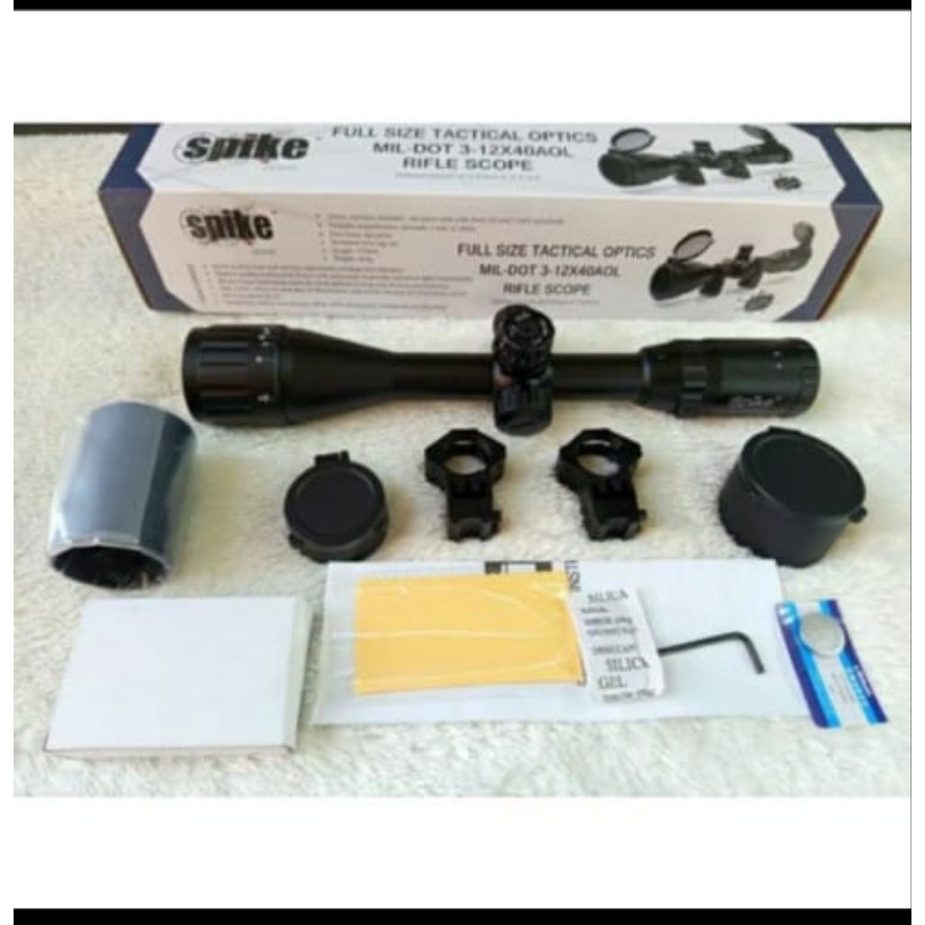 TELESKOP SPIKE 3-12X40 AOL MILDOT / TELESKOP SPIKE 3-4X40AOL