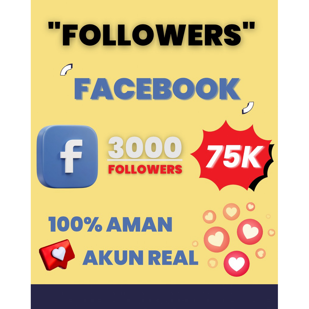followers facebook permanen bergaransi follower facebook termurah permanen garansi aman monet