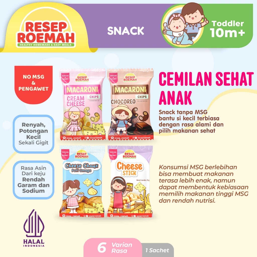 

Resep Roemah Toddler Snack / Cemilan MPASI Balita / Snack Sehat Anak Sekolah / No MSG & Pengawet