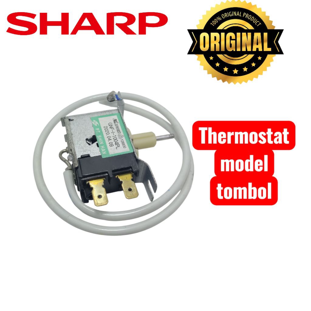 Thermostat kulkas model tombol kulkas Sharp 1 pintu original