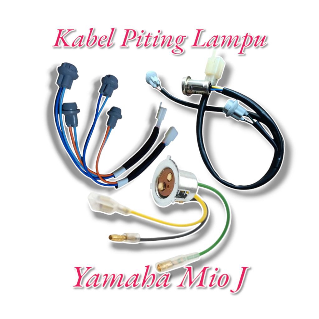 kabel piting lampu yamaha mio j fullset piting lampu depan piting lampu belakang piting lampu sein s
