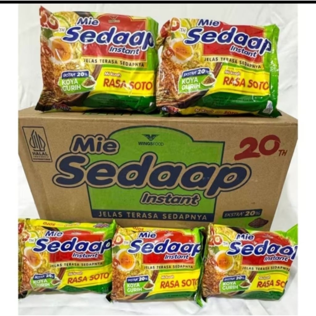 

mie sedap kuah isi 40pcs 1 dus