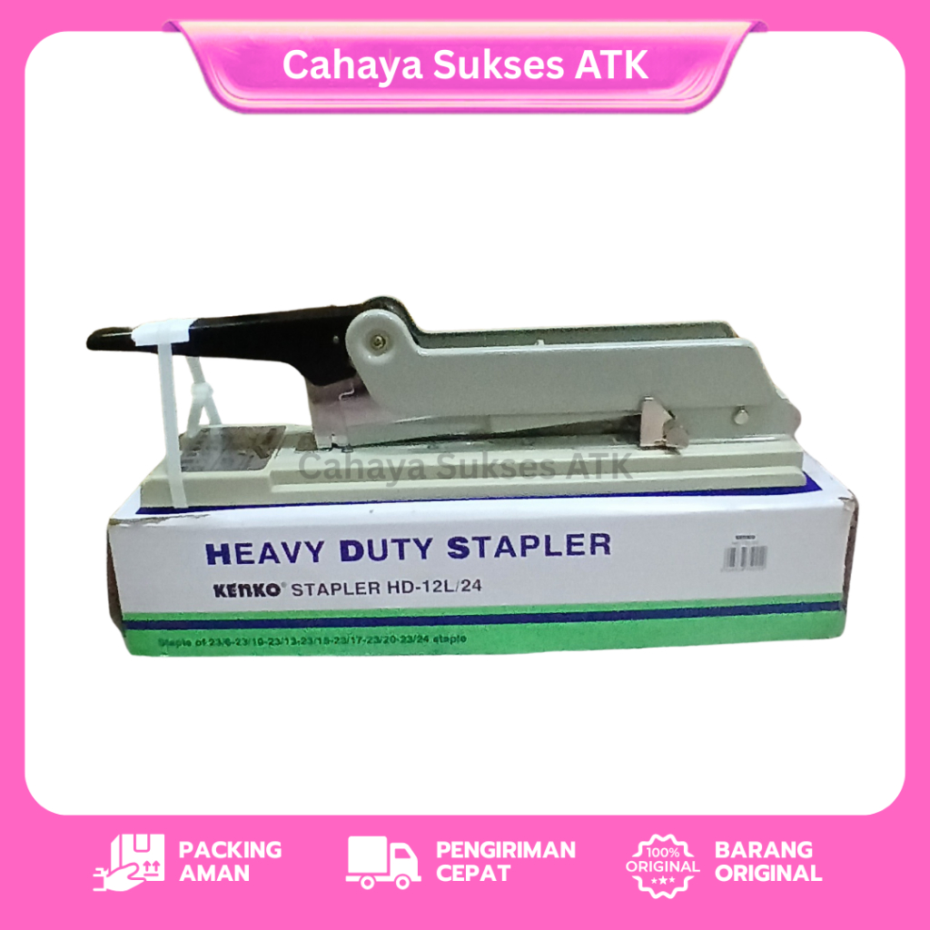 

Kenko Stapler HD-12L/24 – Heavy Duty Stapler / Hekter Kapasitas Besar