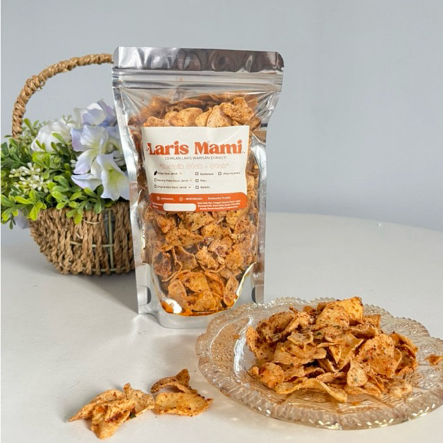 

KERIPIK OTAK OTAK BUMBU PEDAS DAUN JERUK 110GR [Laris Mami]