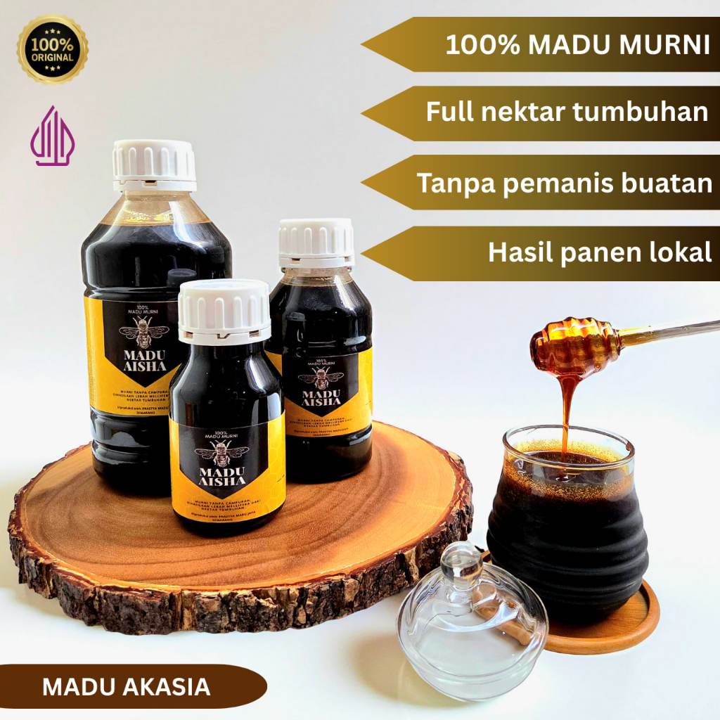 

Madu Murni 100% dari Nektar Terbaik Indonesia - Madu Akasia