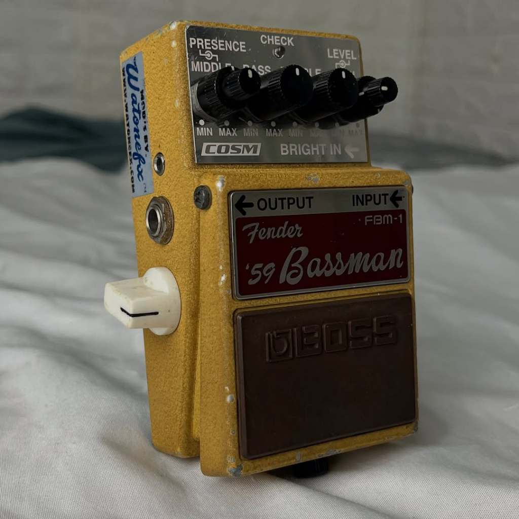 Boss Fender 59 Bassman FBM-1 Preamp Mod + Cabsim by Watone FX n mxr strymon iridium joyo nux valeton