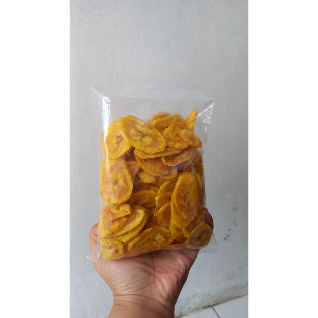 

keripik pisang manis Kripik pisang (Snacksi.Abah)