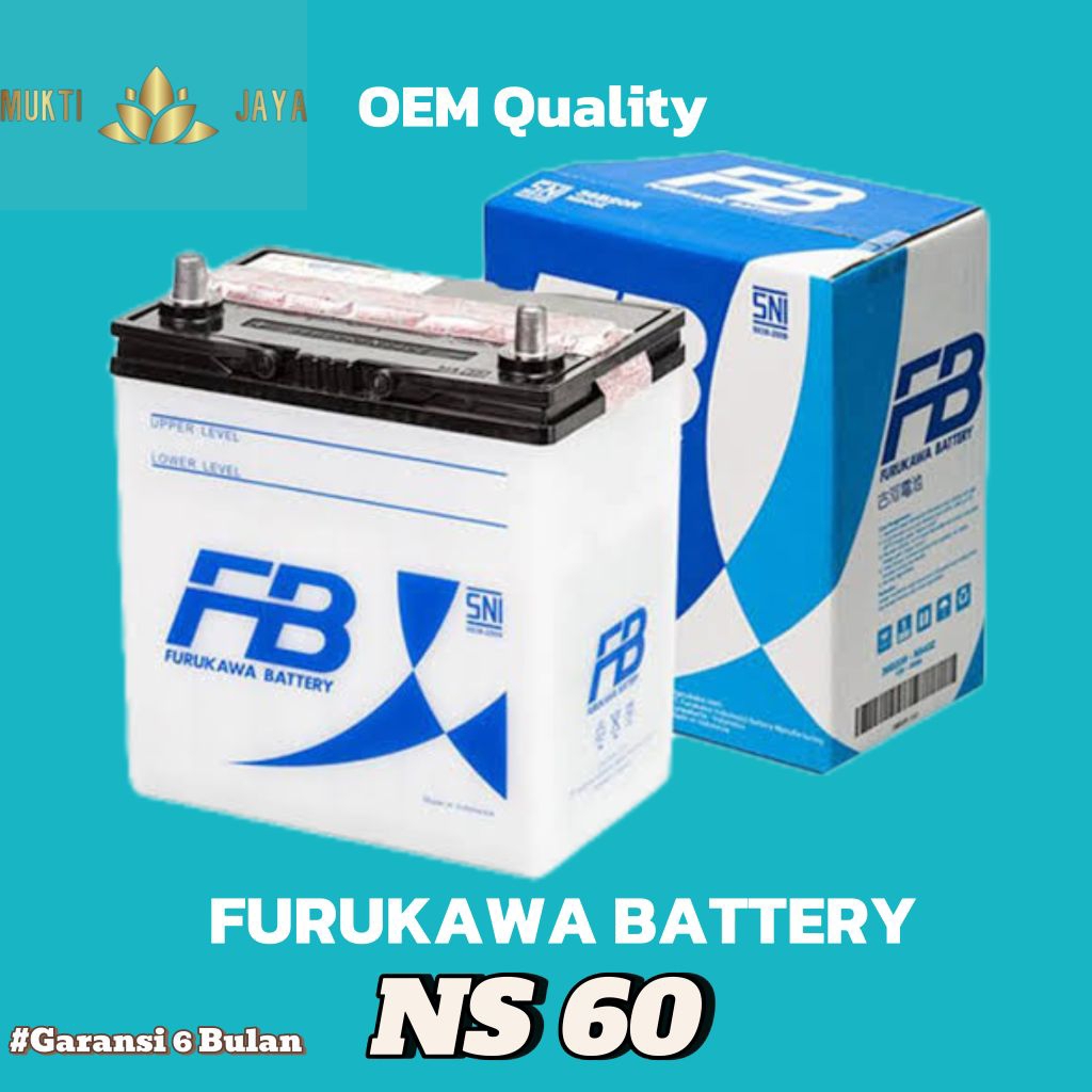 Aki mobil Avanza NS60 Furukawa Battery 36B20 (45ah) FB