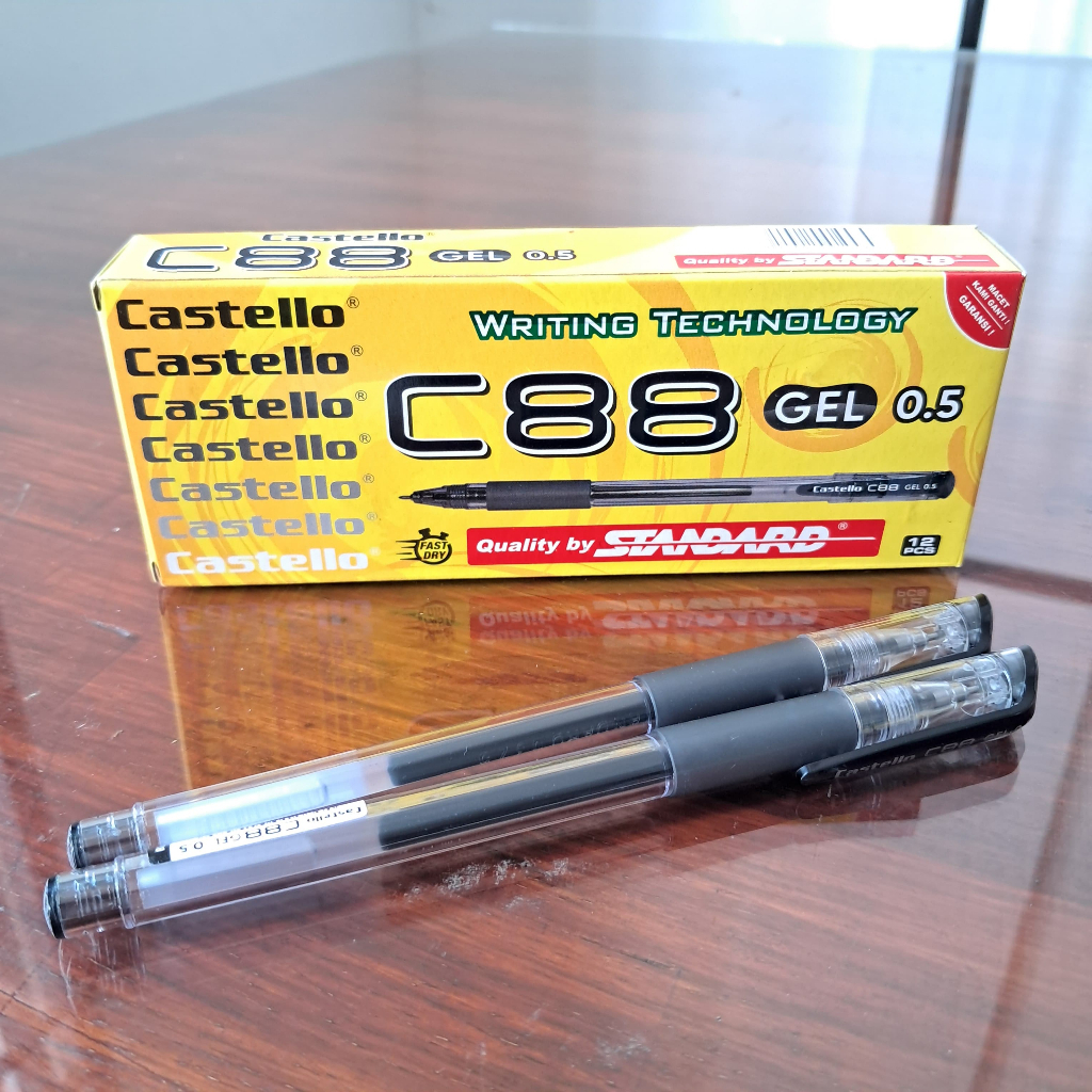 

1 Kotak isi 12 Pcs Pena Gell C88 0,5 MM