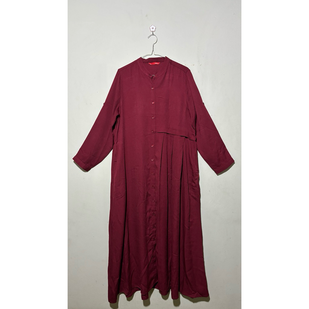 Preloved Gamis Baju Kondangan Pesta Wanita Bigsize Jumbo Elzatta Kekinian Murah