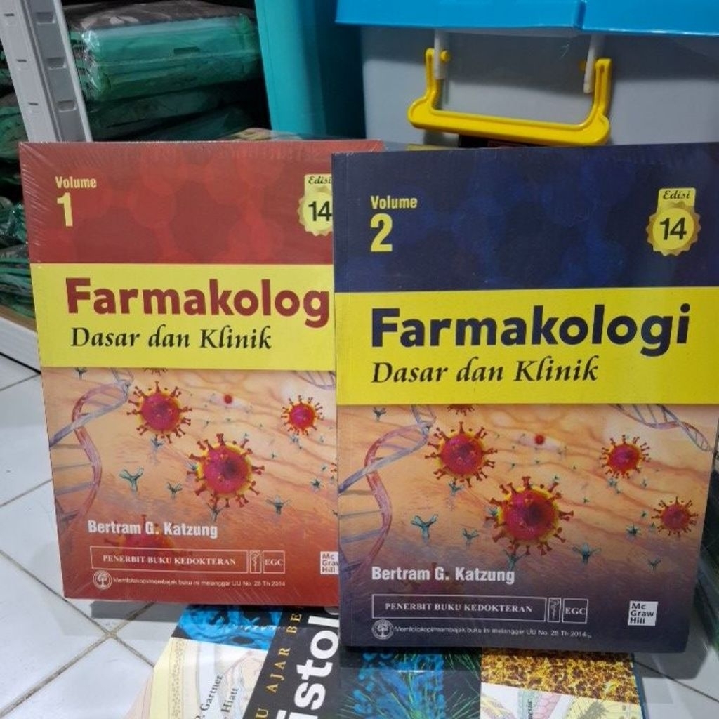 Farmakologi dasar dan klinik ed 14 volume 1 dan 2 katzung