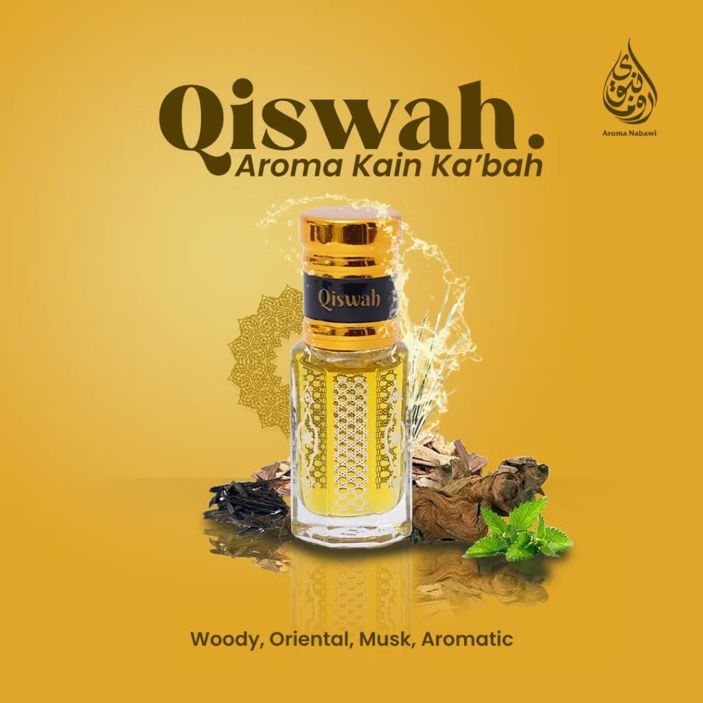 QISWAH Parfum Kain Ka'bah Mekkah dengan Aroma Wangi Menyegarkan