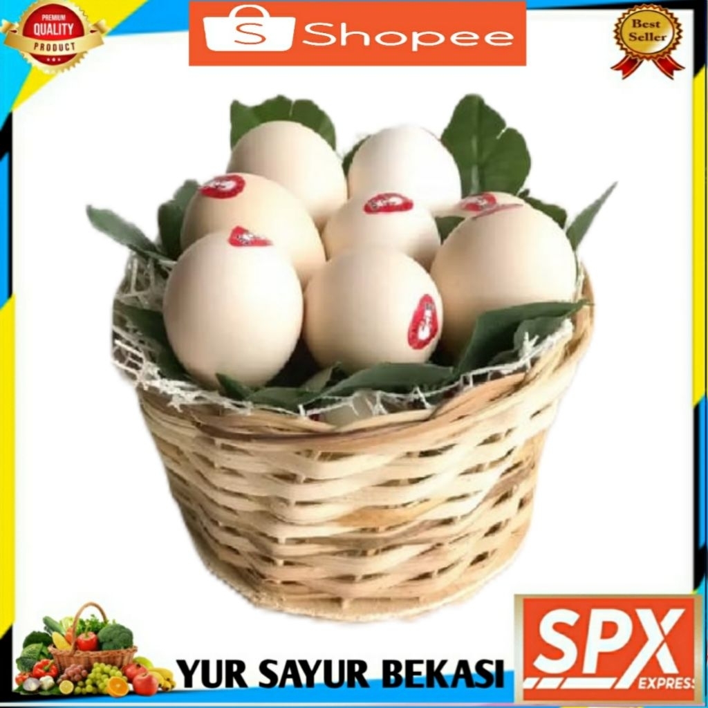 

Telor/Telur Ayam Kampung Omega (1 Butir).