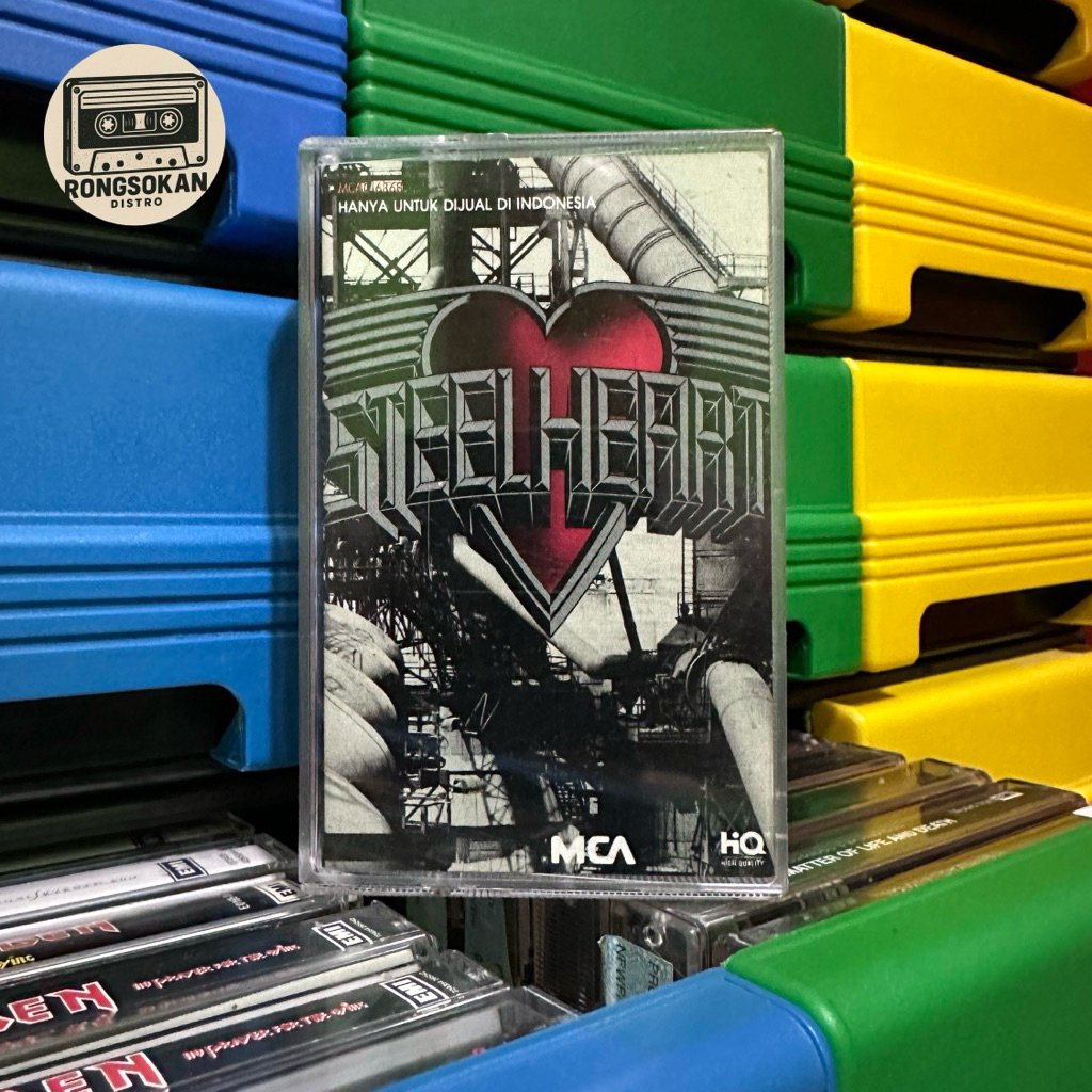 Kaset Pita STEELHEART S/T STEELHEART (AQUARIUS)