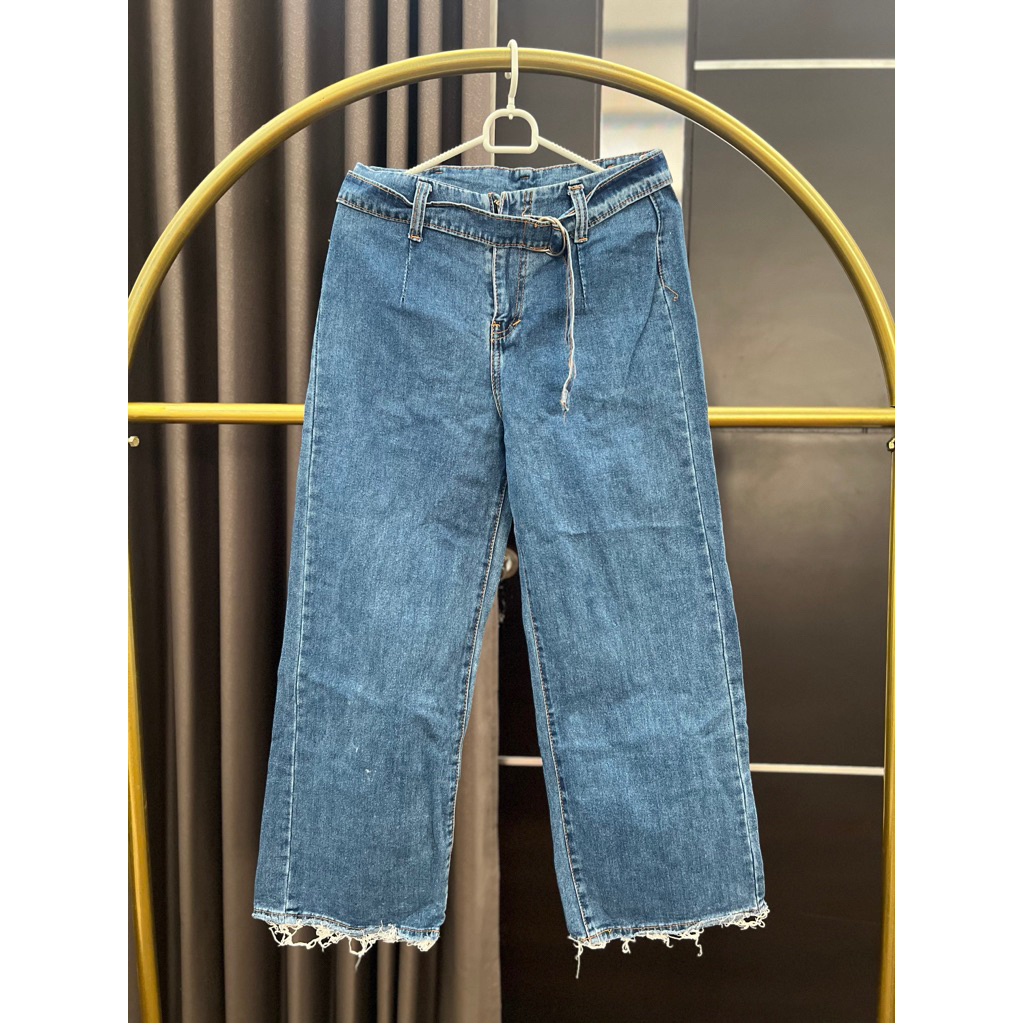 PRELOVED - Kulot Jeans Benefit