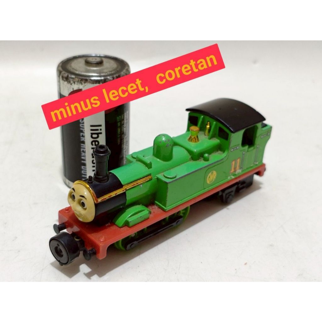 Minus Rare vintage bandai diecast Thomas & friends oliver plarail shinkansen train miniature charact