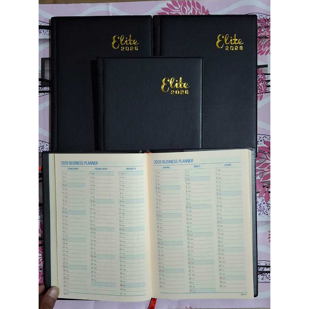 

Buku Agenda Elite Diary TH 2026 - Premium Planner Organizer Bulanan TERBARU