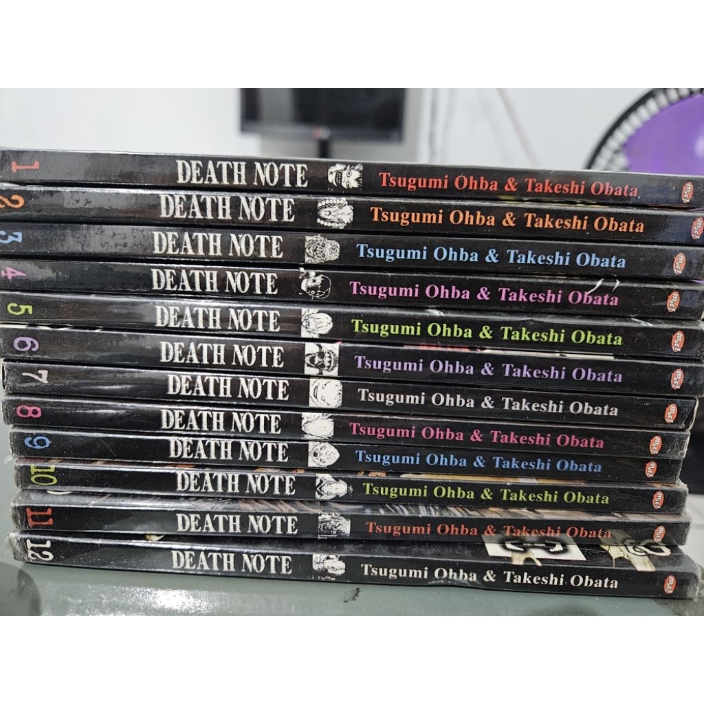 KOMIK SET DEATH NOTE VOL 1 - 12 TAMAT