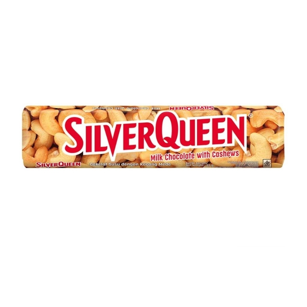 

Silverqueen Chasew/Almond Milk Chocolate 55gr
