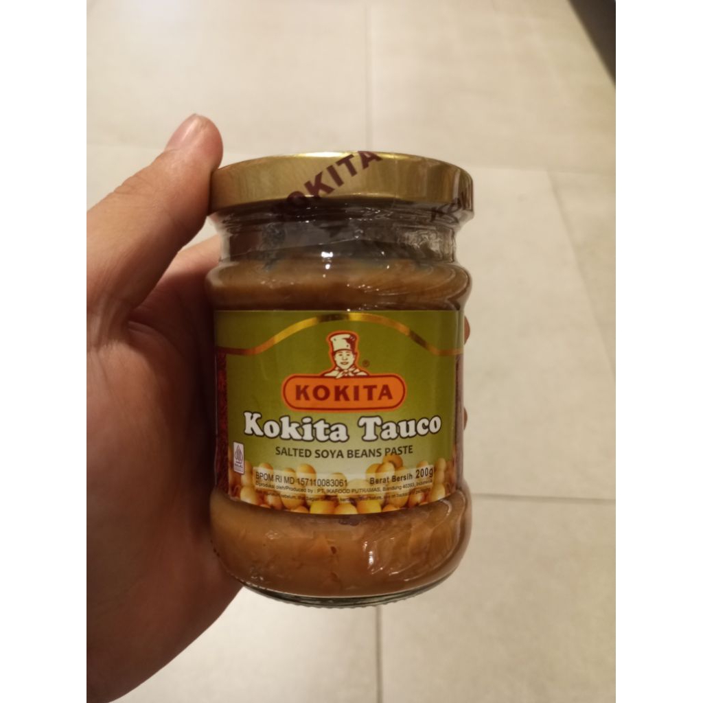 

Kokita tauco asin /Salted Soya Beans Paste/Fermentasi Kacang Kedelai Asin 250gram