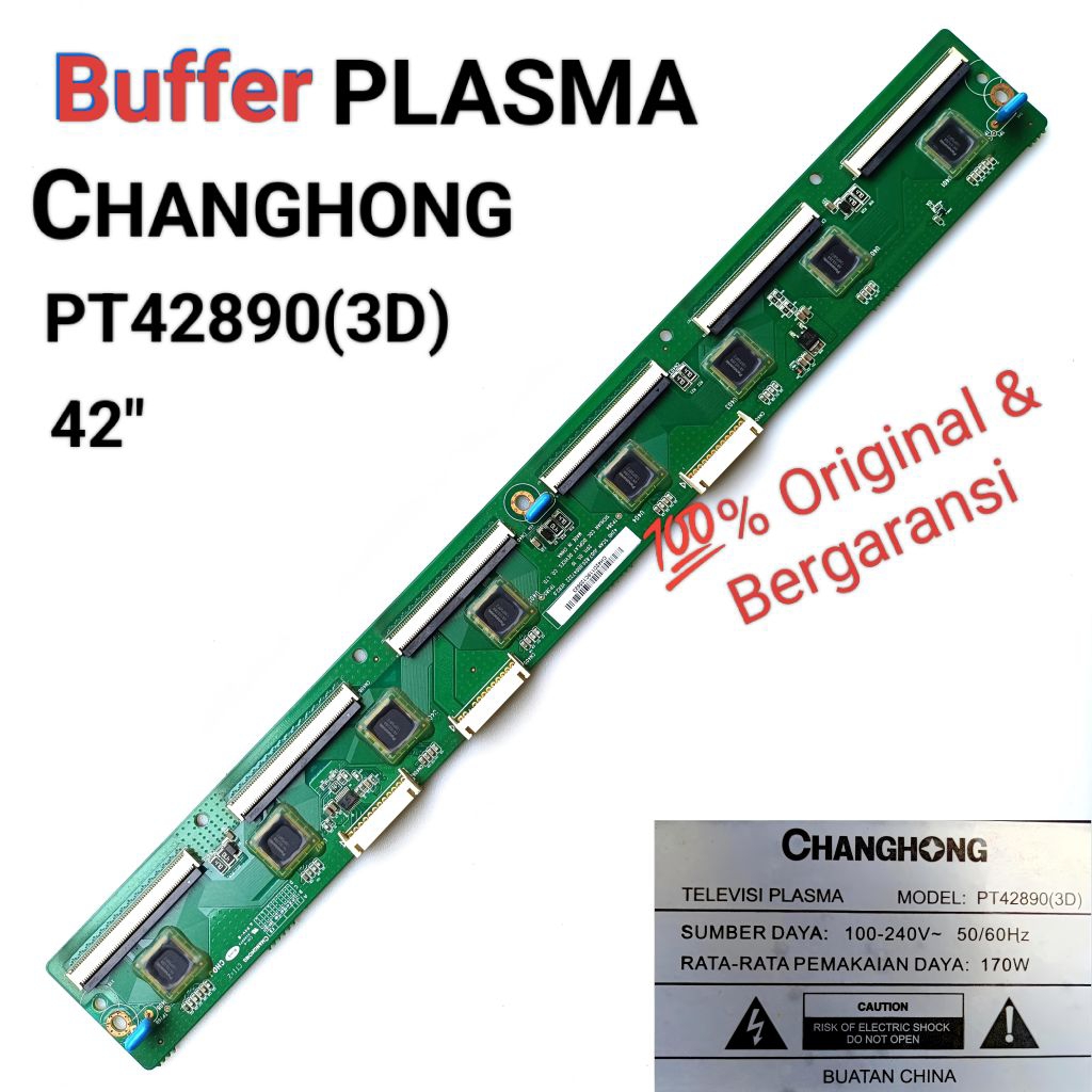 BUFFER TV CHANGHONG PLASMA buper PT42890(3D) PT42890 PT 42890 Bufer / bafer samping part tv Original