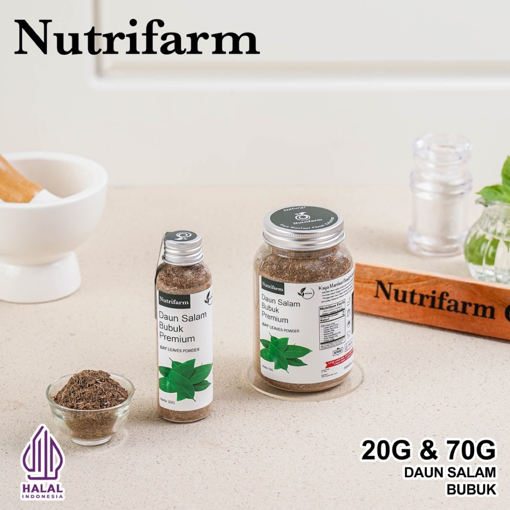 

Nutrifarm Daun Salam Bubuk 20g 70g