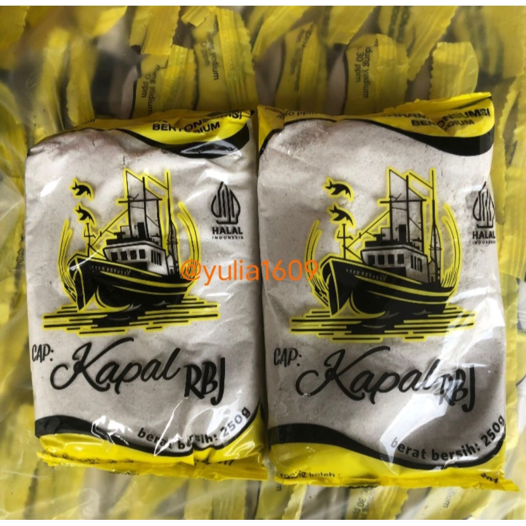 

Garam cap Kapal 250gr / Garam Dapur