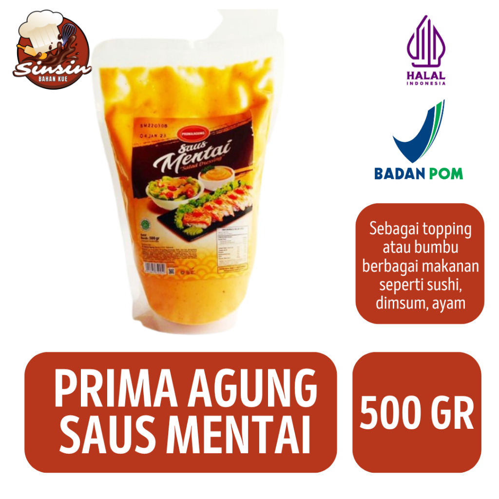 

Prima Agung Saus Mentai [500GR]