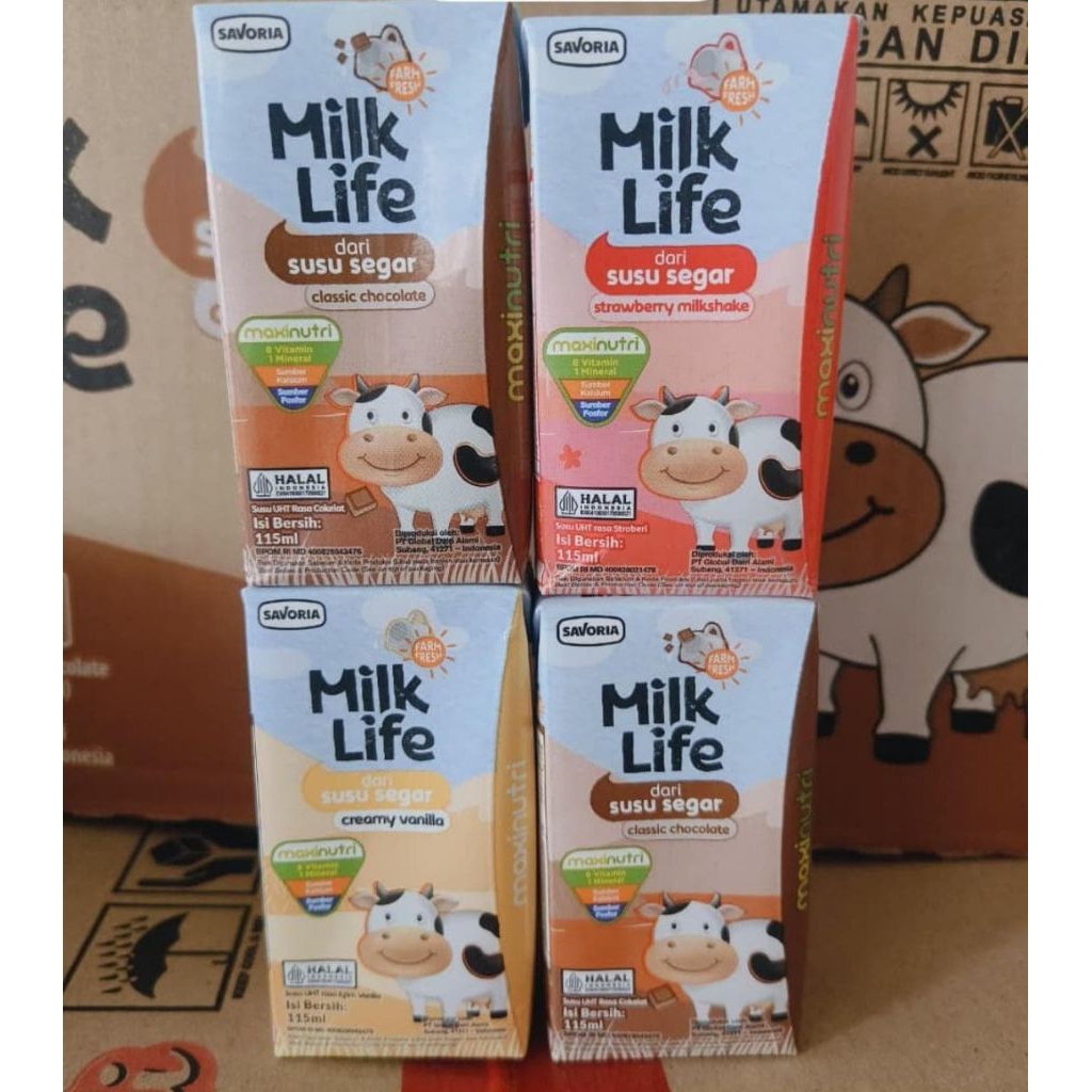 

susu milk life (4 pcs)