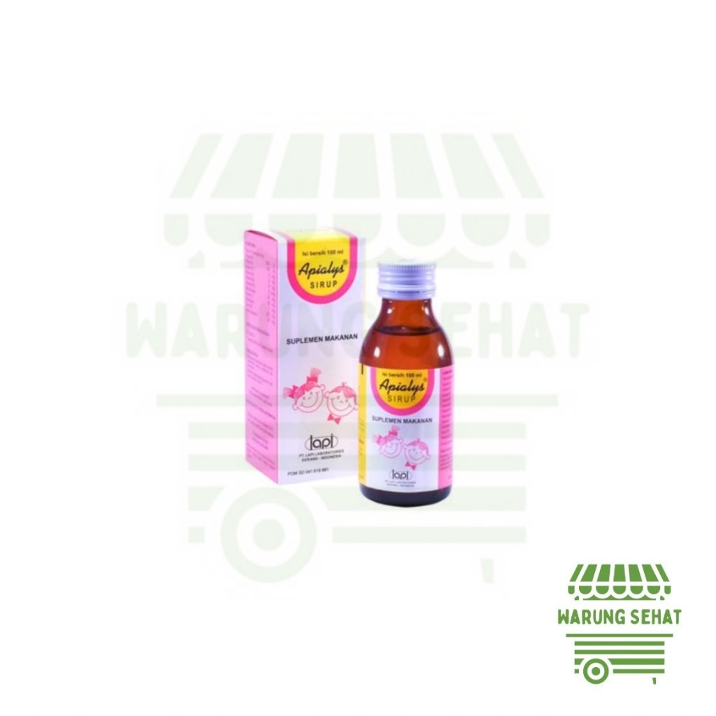 Apialys Drop & Sirup - Suplemen Kesehatan