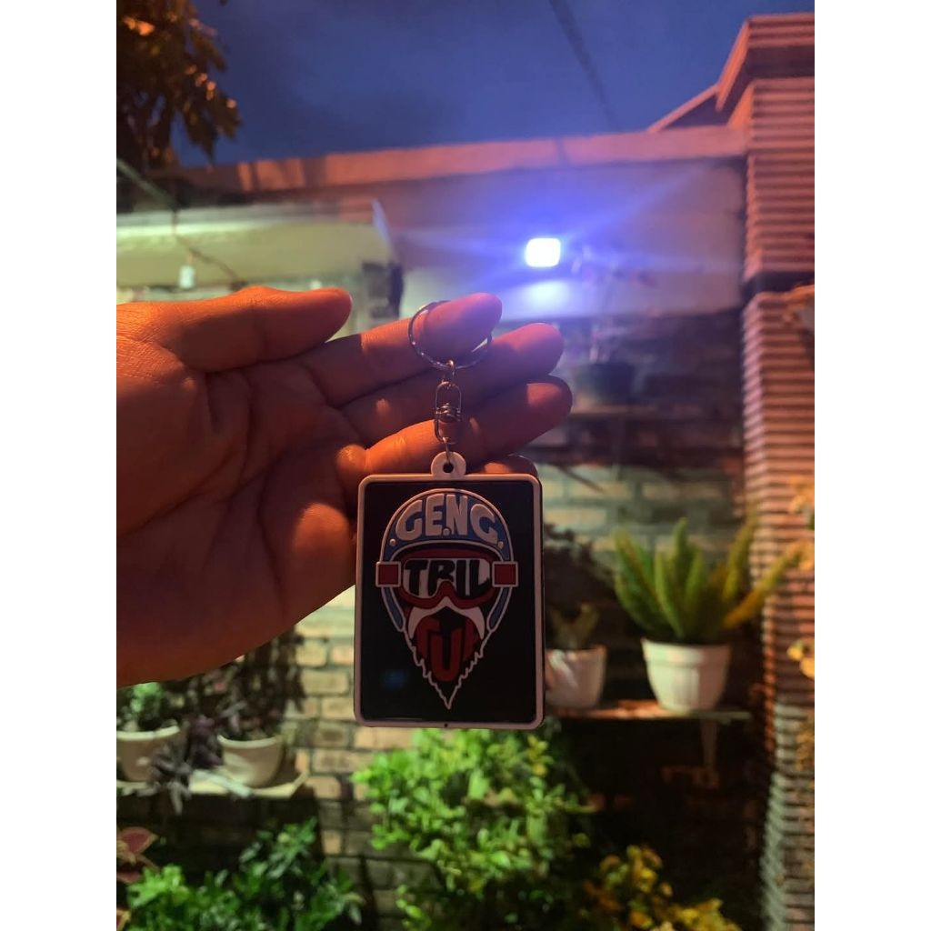 Custom Gantungan Kunci Karet