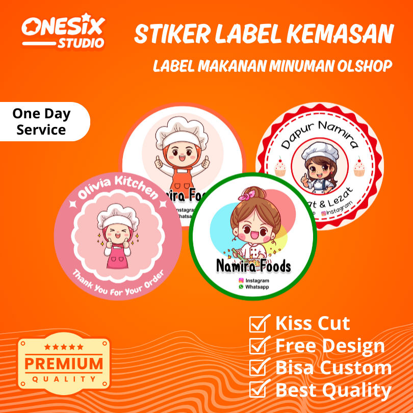 

STIKER KEMASAN / STICKER MAKANAN / STIKER LABEL / STIKER CUSTOM / CETAK STIKER / STIKER LOGO