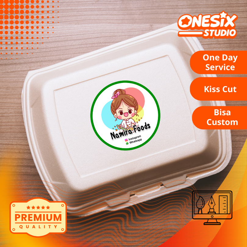 

3-4 STIKER KEMASAN / STICKER MAKANAN / STIKER LABEL / STIKER CUSTOM / CETAK STIKER / STIKER LOGO