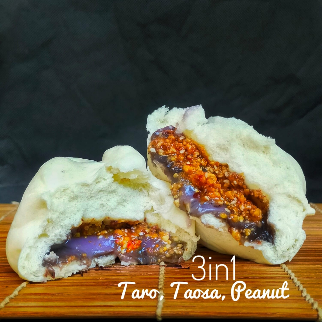 

Bakpao 3in1 - Taro, Taosa, Peanut / Kacang