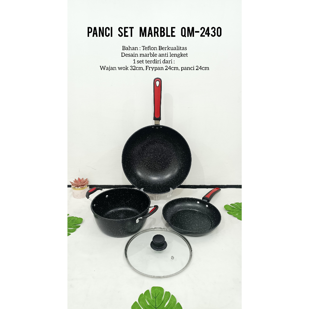 PANCI SET QME QM-2430 MARBLE