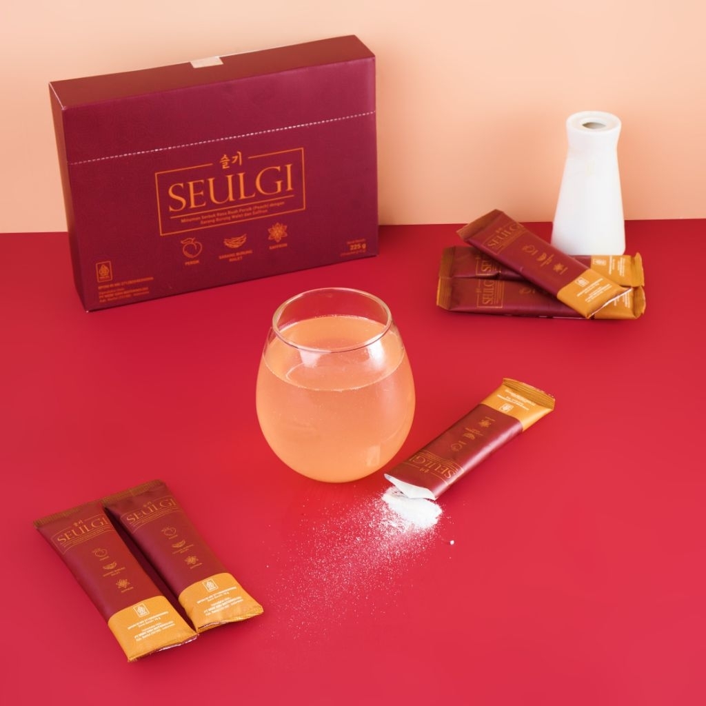 

Seulgi Collagen Drink with 5.000mg Collagen Tripeptide | L-Glutathione | White Tomato | Birdnest | Saffron | Biotin Rasa Buah Peach